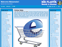 Tablet Screenshot of makrome.com
